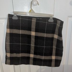 H&M Plaid Mini skirt